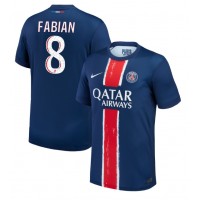 Paris Saint-Germain Fabian Ruiz #8 Domáci futbalový dres 2024-25 Krátky Rukáv